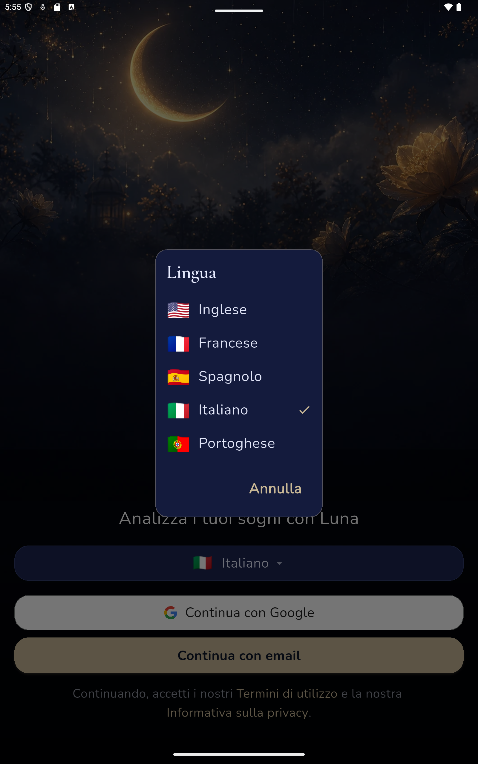 Accesso e lingua